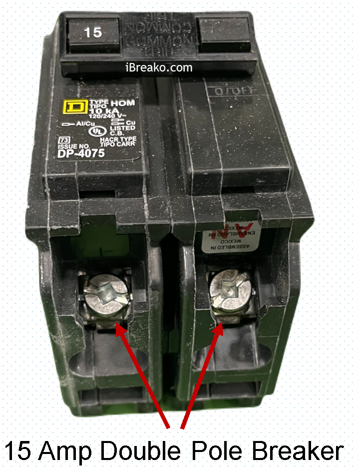 15 amp circuit breaker